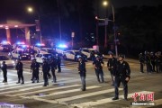 南安约200名海军陆战队士兵进驻洛杉矶 开始执行警戒守卫任务